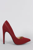 Wild Diva Lounge Pointy Toe Dorsay Pump